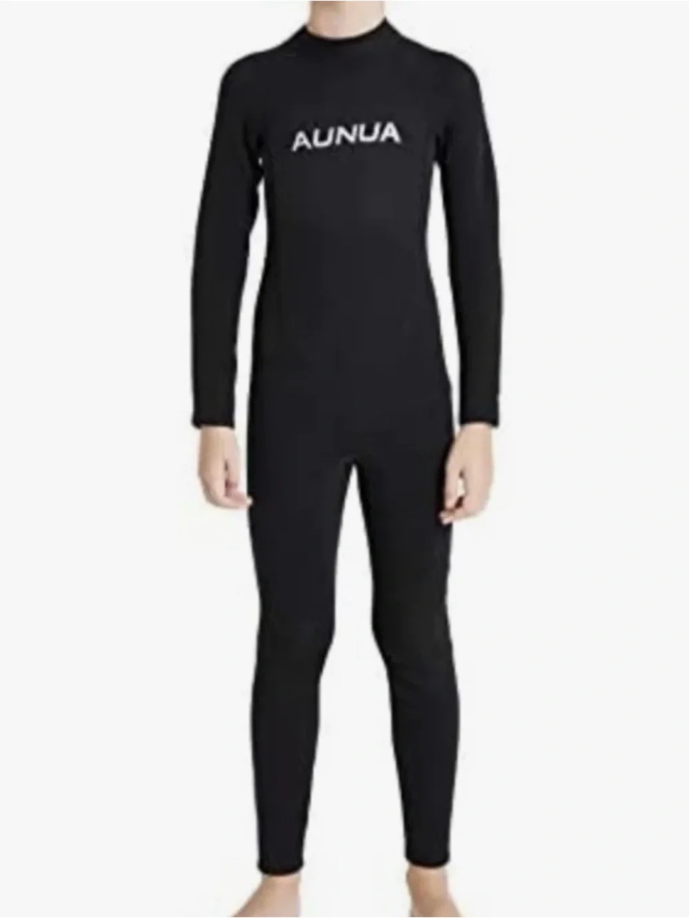 Aunua Wetsuit Youth Size 12 Long Pants/Sleeves Black 3:2mm
